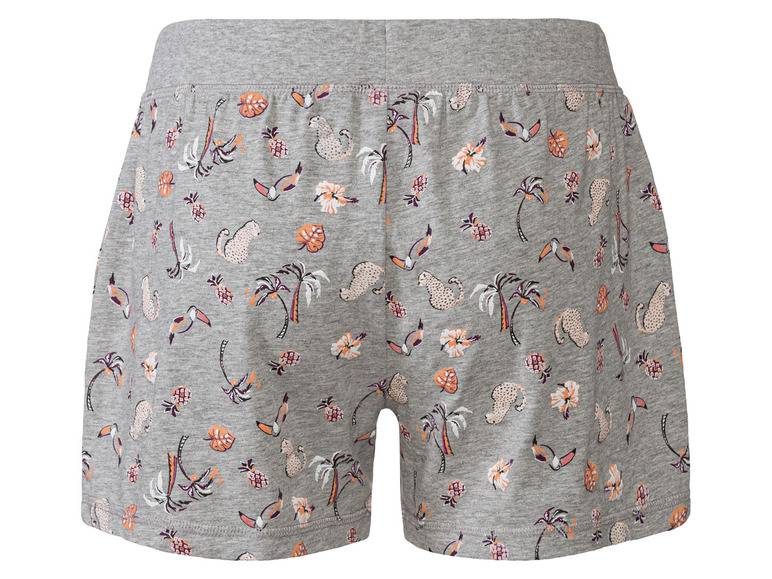 esmara® Damen Schlafshort mit hohem Baumwollanteil Weihnachtsangebot