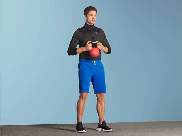 CRIVIT Herren Sweatshorts mit HeiQ Mint Technologie Top Angebot