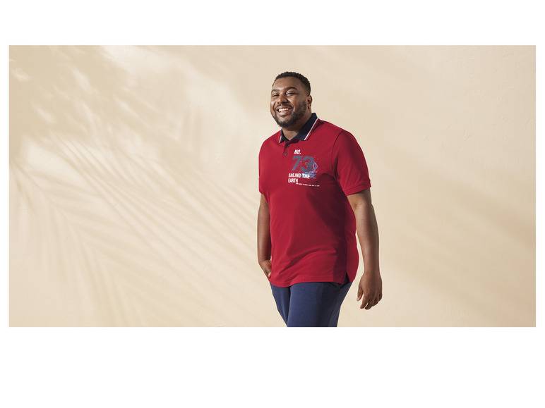 LIVERGY® Herren Poloshirt aus reiner Baumwolle Saisonale Angebote