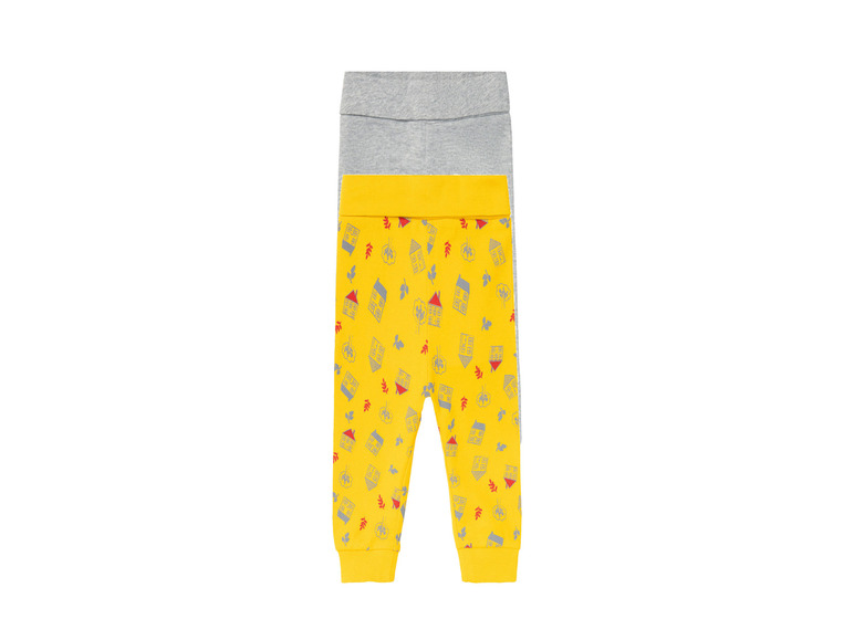 lupilu® Baby Jogginghose, 2 Stück, mit hohem Bio-Baumwollanteil Kauf eins, bekomm eins gratis