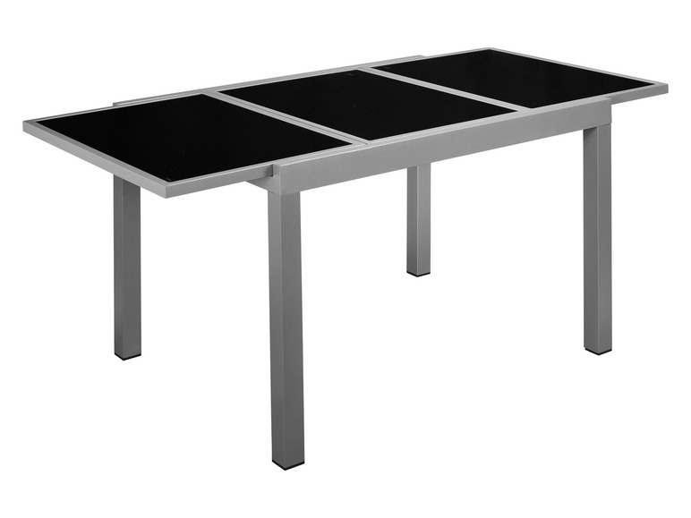 LIVARNO home Alu-Gartentisch »Houston«, ausziehbar, grau 2025