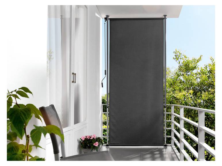 LIVARNO home Klemm-Sichtschutz, 120 x 206-300 cm Fabrikverkauf
