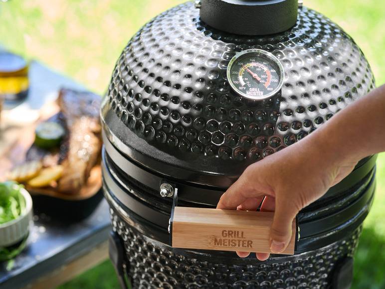 GRILLMEISTER Holzkohle Keramikgrill, Ø 26,5 cm Großer Ausverkauf