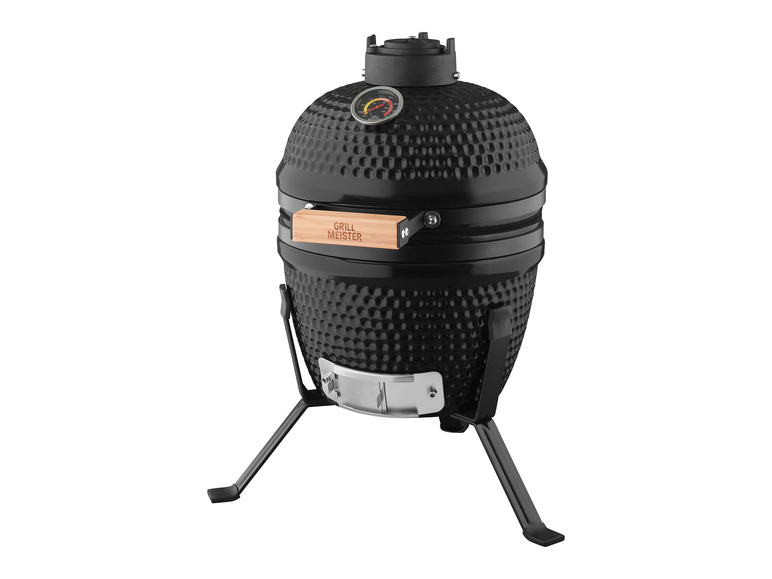 GRILLMEISTER Holzkohle Keramikgrill, Ø 26,5 cm Großer Ausverkauf