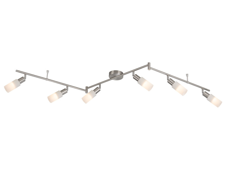 LIVARNO home LED-Deckenleuchte, schwenkbare Arme, 6 LEDs Kauf eins, bekomm eins gratis