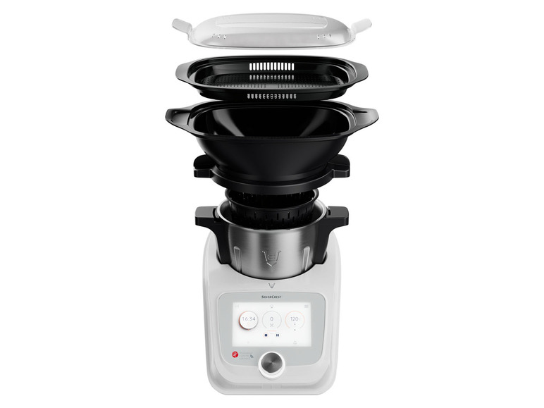 SILVERCREST® KITCHEN TOOLS Monsieur Cuisine Connect »SKMC 1100 A1«, 1100 W Riesige Ersparnisse