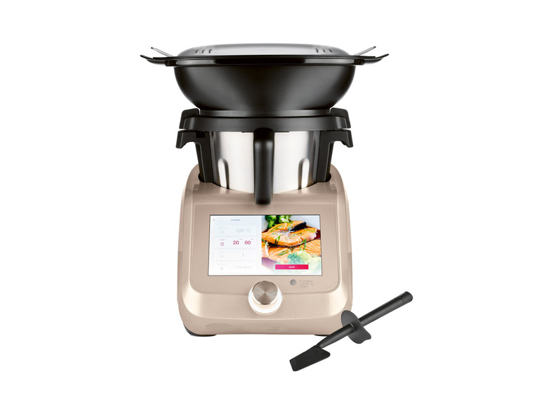 SILVERCREST® KITCHEN TOOLS Monsieur Cuisine Smart SKMS 1200 B1 Champagner Super Sparpreis