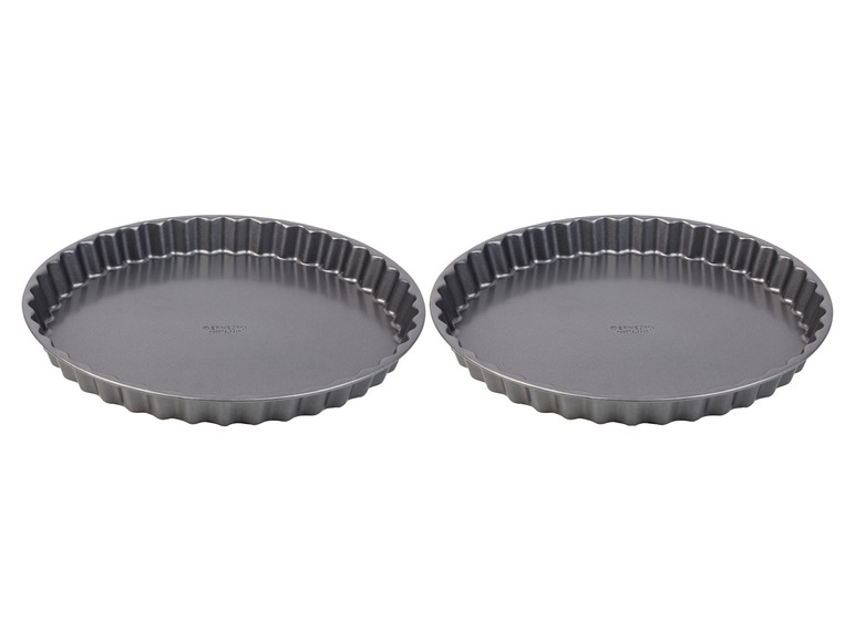 LIVARNO home Quiche- und Obstkuchenformen \ Pizza-Backbleche, 2 Stück Bis zu 60% Rabatt