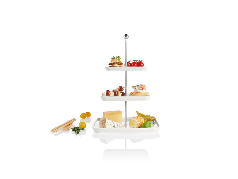 ERNESTO® Etagere, 3-stufig, aus Porzellan Riesige Rabatte