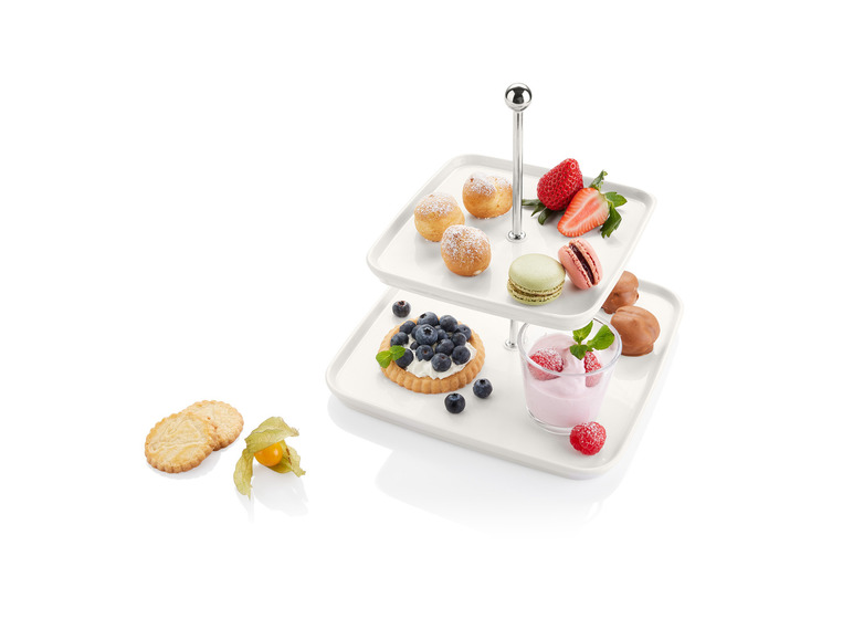 ERNESTO® Etagere, 3-stufig, aus Porzellan Riesige Rabatte