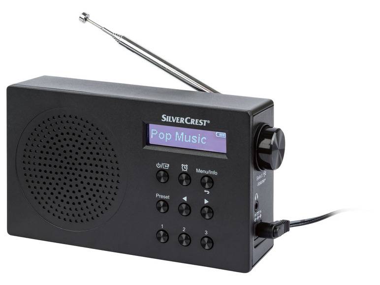 SILVERCREST® DAB+ Radio Mono »SDR 15 A2«, Bluetooth Black Friday Preise
