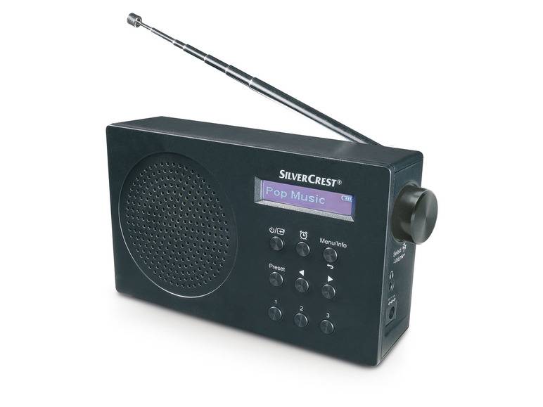 SILVERCREST® DAB+ Radio Mono »SDR 15 A2«, Bluetooth Black Friday Preise