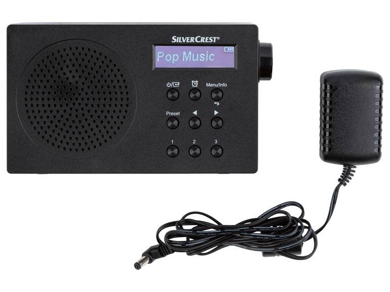 SILVERCREST® DAB+ Radio Mono »SDR 15 A2«, Bluetooth Black Friday Preise
