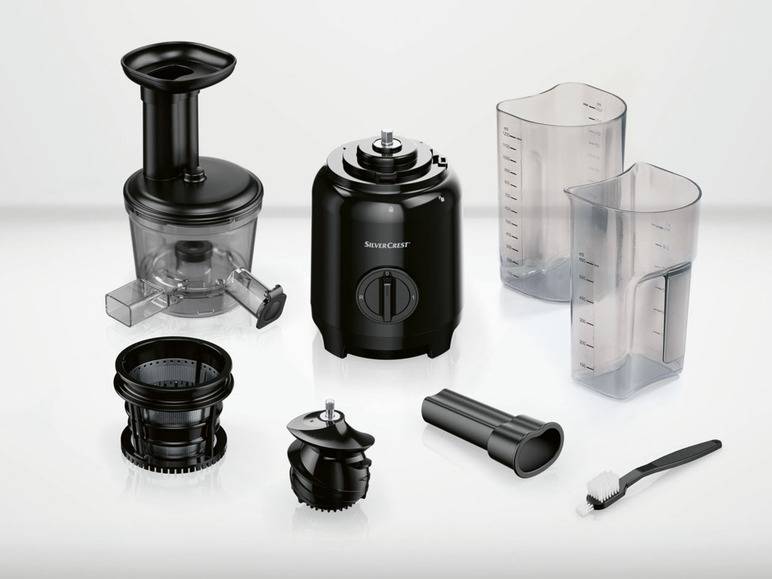 SILVERCREST® KITCHEN TOOLS Slow Juicer »SSJK 300 A1«, 300 W, mit Reversierfunktion 50% Rabatt für begrenzte Zeit