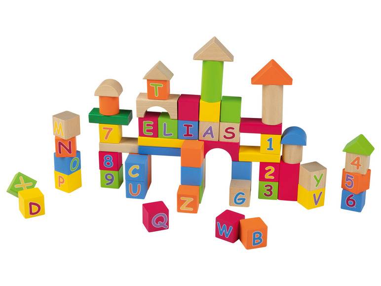 Playtive Bausteinset, aus Holz Günstiger Verkauf