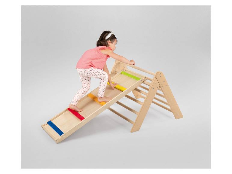 Playtive Kletterleiter und Rutsche, 2in1, aus Birkensperrholz Günstig kaufen