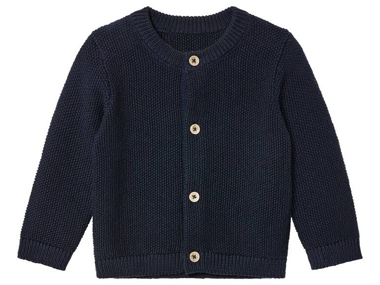 lupilu® Baby Strickjacke aus reiner Bio-Baumwolle Preisnachlass