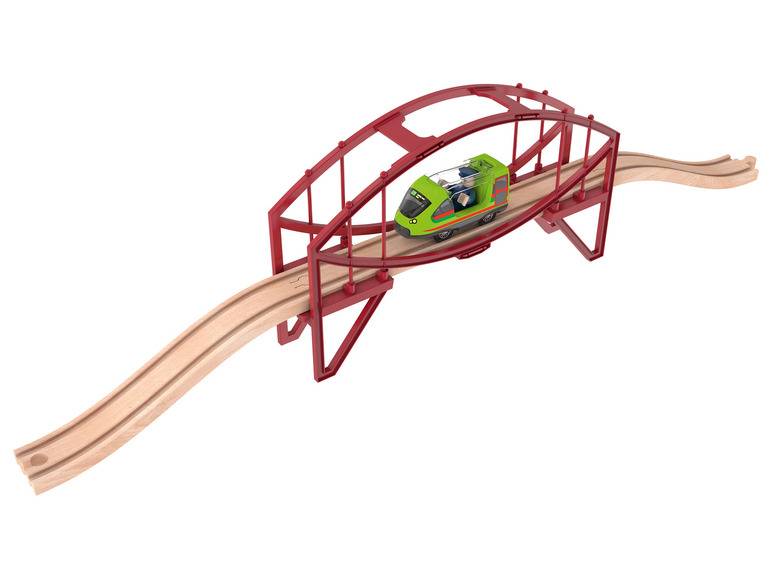 Playtive Eisenbahn Erweiterungs-Set, mit Buchenholz Zeitlich begrenztes Angebot