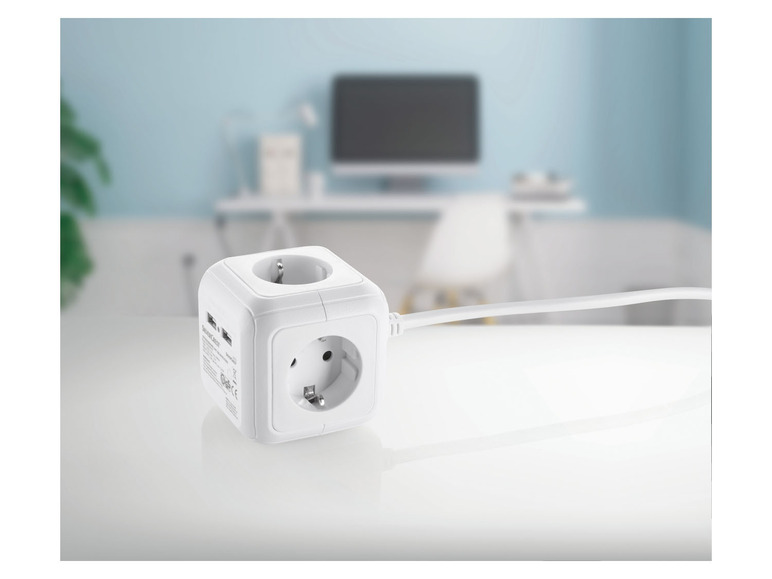 SILVERCREST® Steckdosenwürfel mit USB-Ports Neuheiten