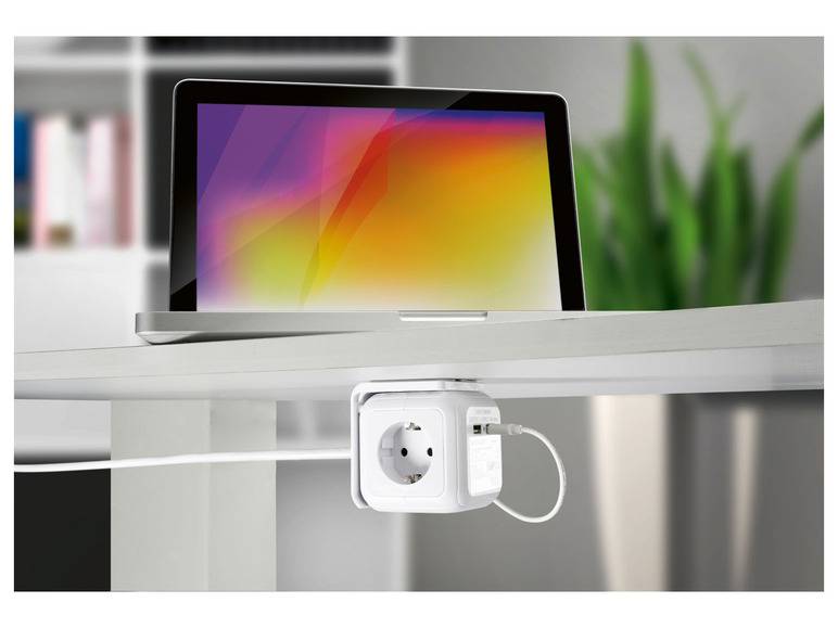 SILVERCREST® Steckdosenwürfel mit USB-Ports Neuheiten