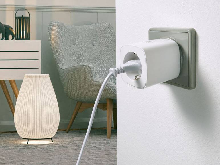 SILVERCREST® 3er-Set Steckdosen Zwischenstecker, »Zigbee Smart Home« mit Energiezähler VIP-Rabatte