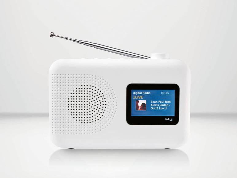 SILVERCREST® DAB+ / UKW Radio »SDABC 1 A1« mit Weckfunktion Bis zu 50% Rabatt