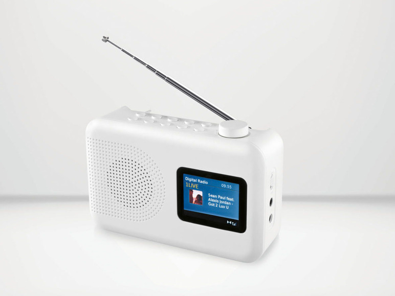 SILVERCREST® DAB+ / UKW Radio »SDABC 1 A1« mit Weckfunktion Bis zu 50% Rabatt