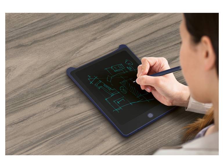 SILVERCREST® LCD-Schreibtafel, 8,5", mit Bildschirmsperre Vierteljährliche Förderung
