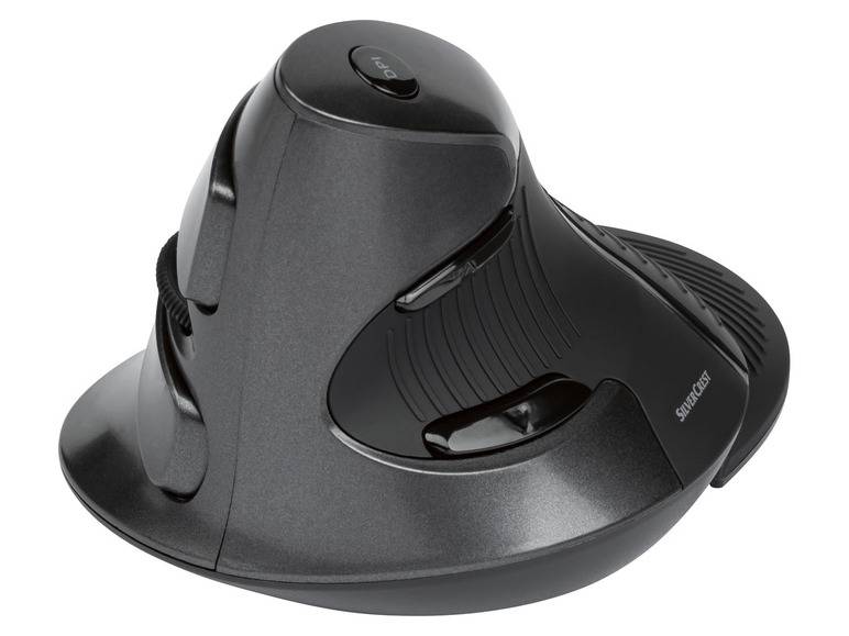 SILVERCREST® Ergonomische Funkmaus, mit USB-Nano-Empfänger 50% Rabatt mit kostenlosem Versand