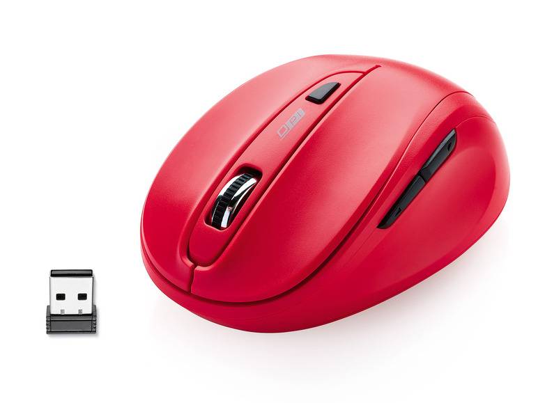 SILVERCREST® Funkmaus mit USB-Nano-Empfänger Clearance-Verkauf