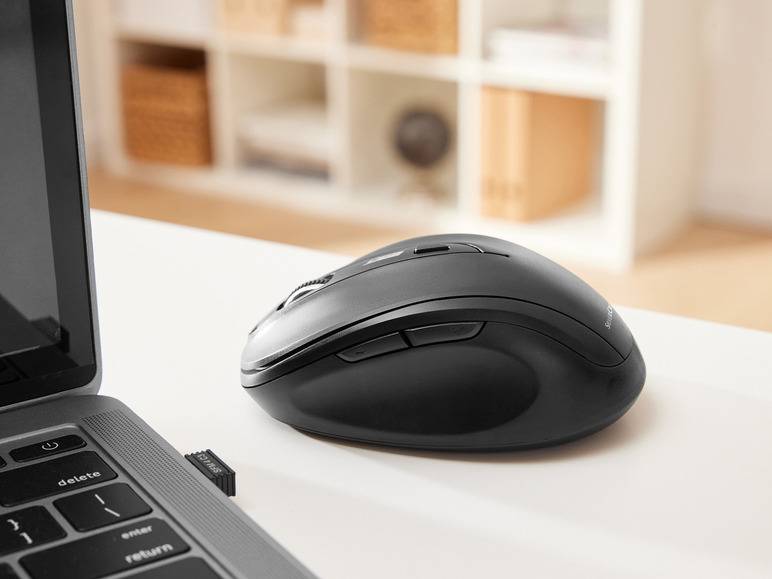 SILVERCREST® Funkmaus mit USB-Nano-Empfänger Clearance-Verkauf