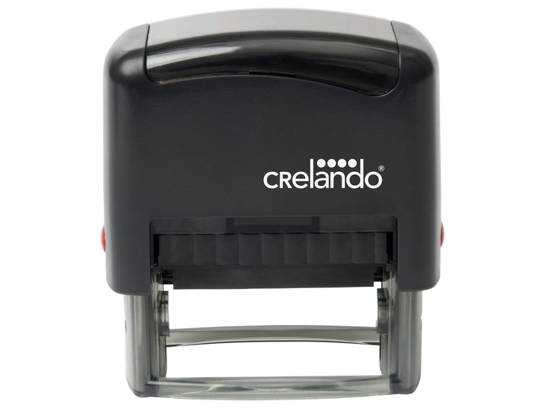 crelando® Büro- und Adressstempel, zum Selbersetzen Fabrikladen