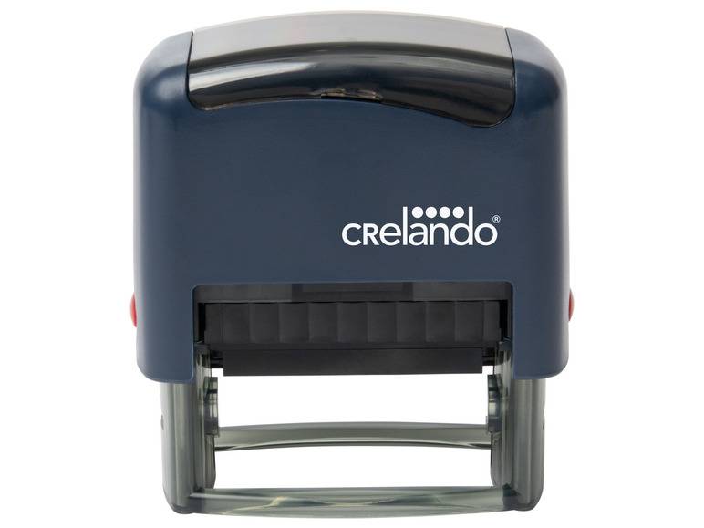 crelando® Büro- und Adressstempel, zum Selbersetzen Fabrikladen