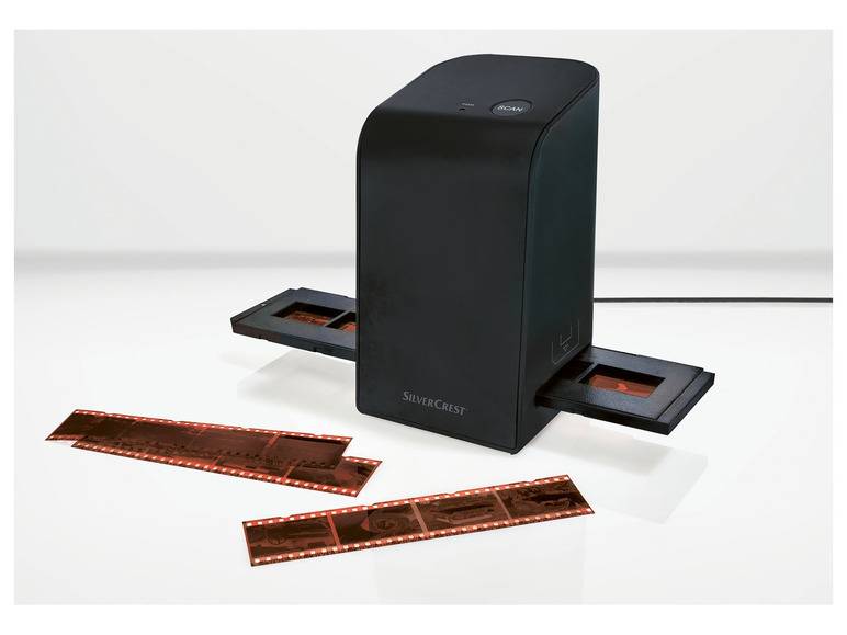 SILVERCREST® Dia- und Negativ-Scanner »SND 3600 D3«, 1800 dpi Im Verkauf