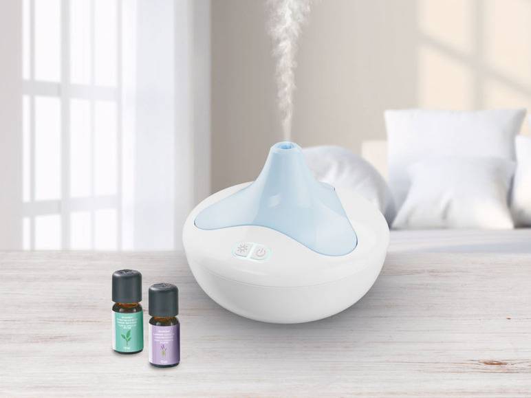 SILVERCREST® PERSONAL CARE Ultraschall Aroma-Diffuser »SAD 12 E4/F5«, mit Aroma-Ölen Fabrikverkauf