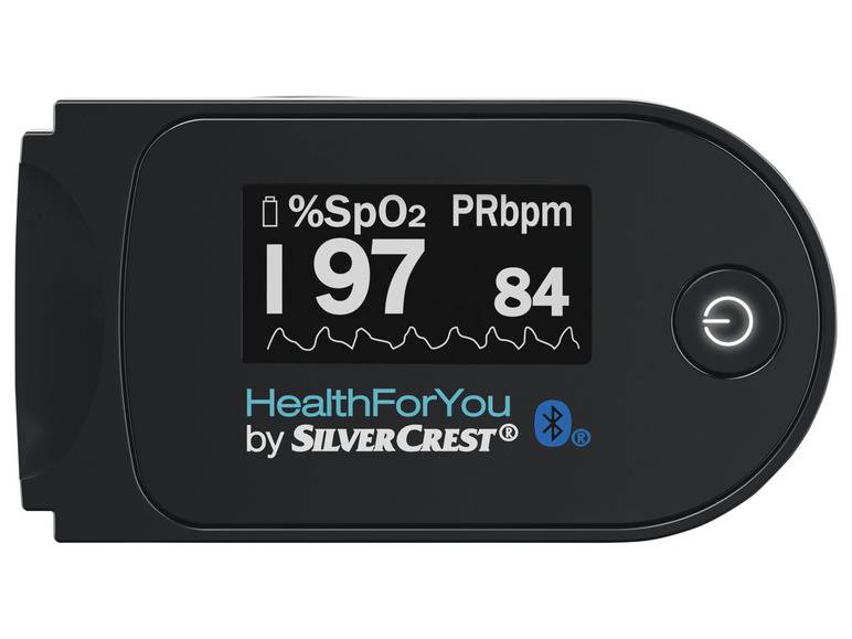 SILVERCREST® PERSONAL CARE Pulsoximeter »SPO 55«, mit HealthForYou- App Limitierter Zeitrabatt