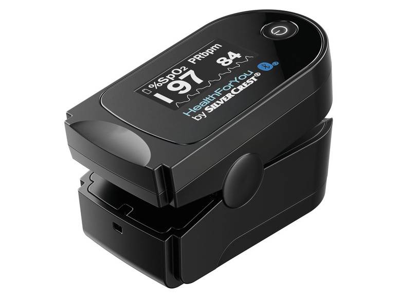 SILVERCREST® PERSONAL CARE Pulsoximeter »SPO 55«, mit HealthForYou- App Limitierter Zeitrabatt