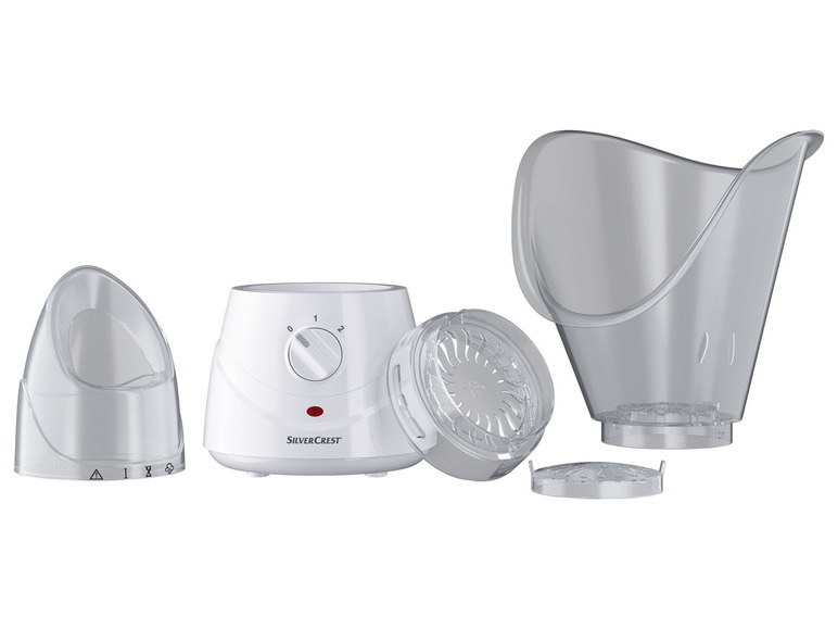 SILVERCREST® PERSONAL CARE Gesichtssauna »SGS 100 B1«, 2 Aufsätze Fabrikpreis