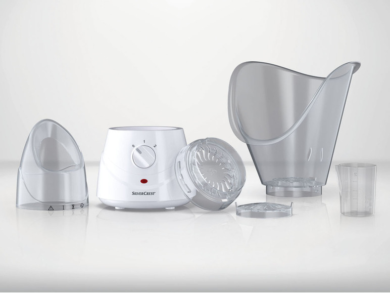 SILVERCREST® PERSONAL CARE Gesichtssauna »SGS 100 B1«, 2 Aufsätze Fabrikpreis
