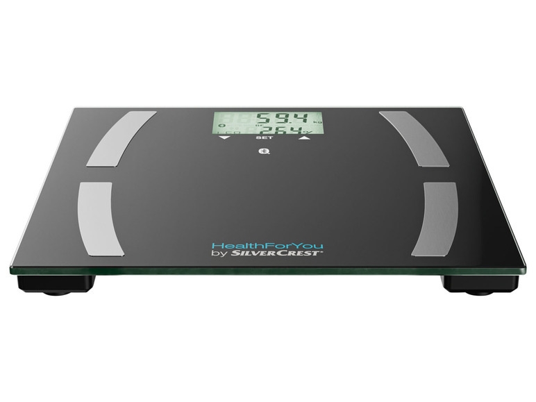 SILVERCREST® PERSONAL CARE Diagnosewaage, mit „HealthForYou“-App Exklusivangebot