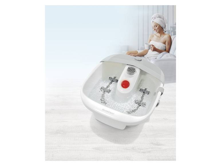 SILVERCREST® PERSONAL CARE Fußsprudelbad, »SFB 80 A2« 3 Pediküre-Aufsätze Black Friday