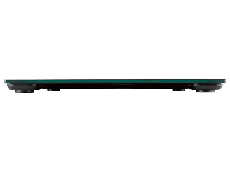 SILVERCREST® PERSONAL CARE Personenwaage, Slim Design, aus Glas Vatertagsangebot