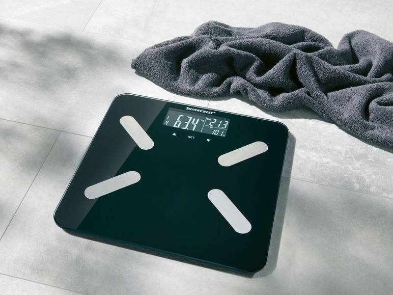 SILVERCREST® PERSONAL CARE Diagnosewaage »SPWD 180« Lagerräumung
