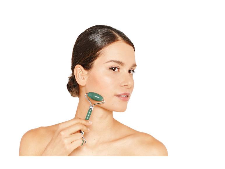 CIEN Beauty Rosenquarz-Gesichtsroller \ Quarz-Gesichtsroller \ Rosenquarz-Massagestein Zeitlich begrenztes Angebot