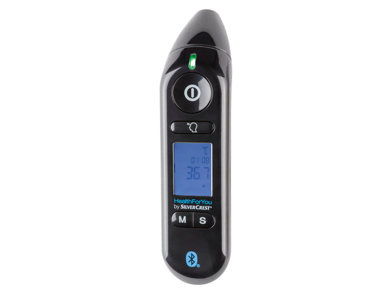 SILVERCREST® PERSONAL CARE Multifunktionsthermometer SFT 81, mit App Große Rabatte