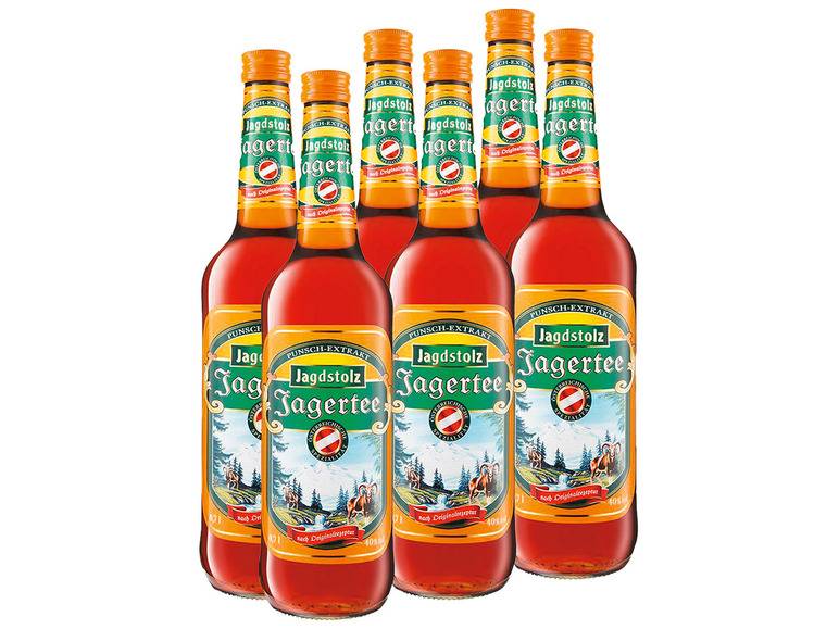 6 x 0,7-l-Flasche Jagdstolz Jagertee 40% Vol Bis zu 50% Rabatt