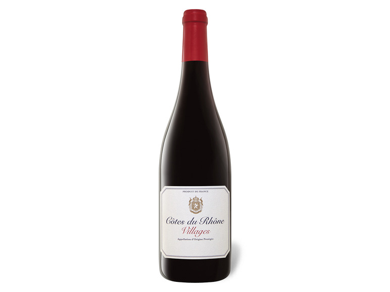 Côtes du Rhône Villages AOP trocken, Rotwein 2022 Sonderangebot der Fabrik