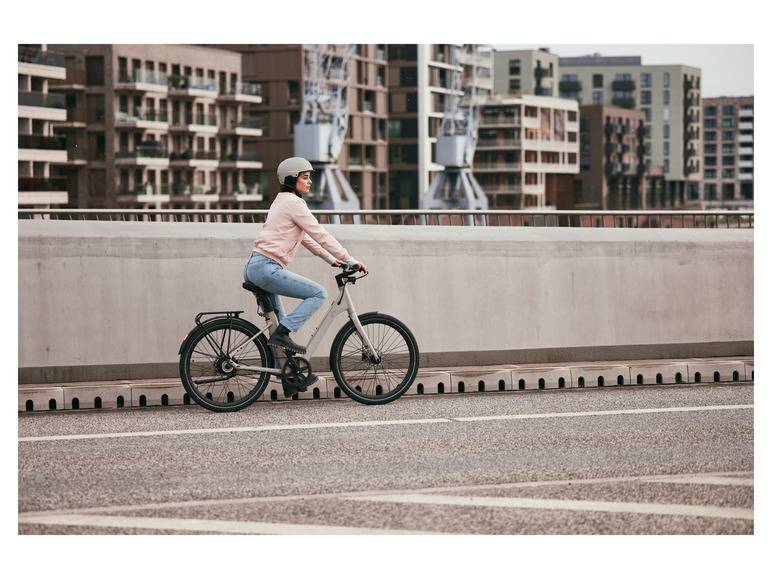 CRIVIT Urban E-Bike Y.2 Cream White Günstiger Verkauf