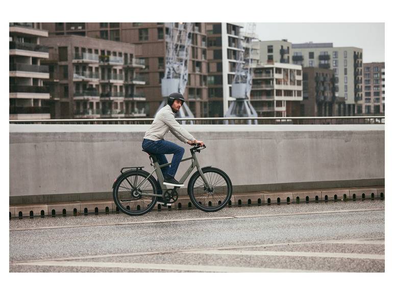CRIVIT Urban E-Bike X.2 Olive Green Fabrikverkauf