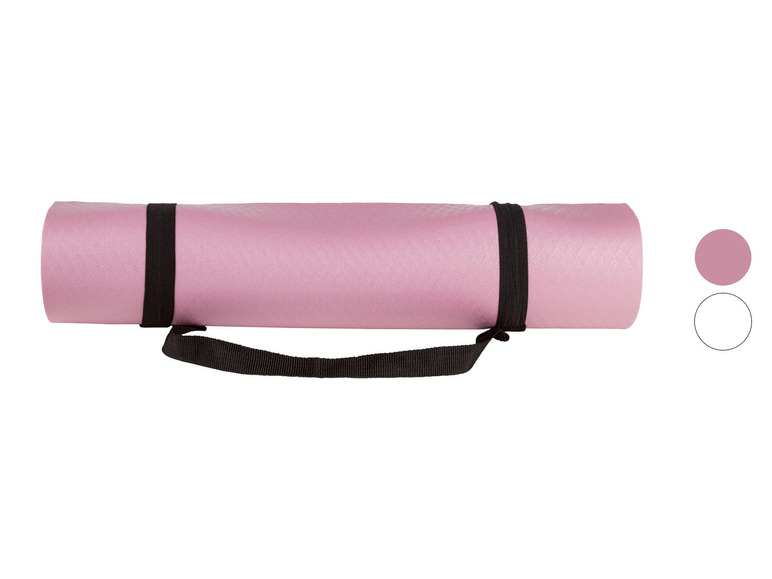 CRIVIT Yogamatte 180 x 60 cm, mit Tragegurt Fabrikpreis